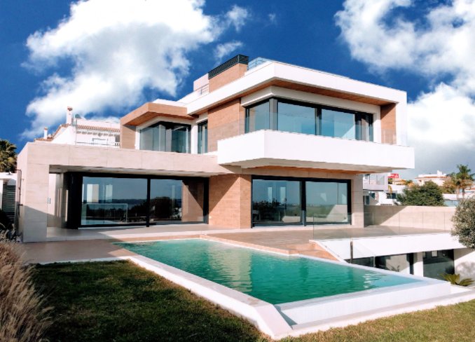 Get transparent background of real estate
